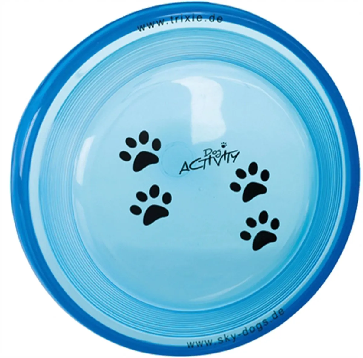 Trixie Dog Disc Honden Frisbee - 23cm Blauw - 2 Stuks