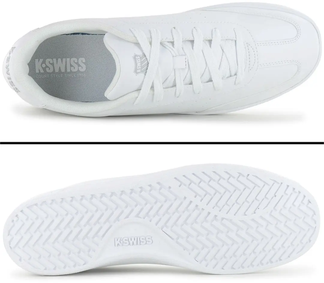 K-Swiss Court Balboa Heren Sneakers Wit 44.5 - afbeelding 5 van 6