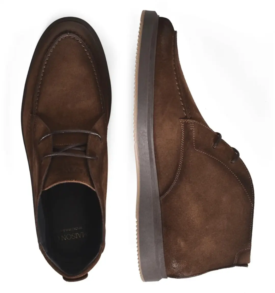 Cycleur de Luxe CDLM252295 Heren veterboot - Donkerbruin suède - afbeelding 2 van 2
