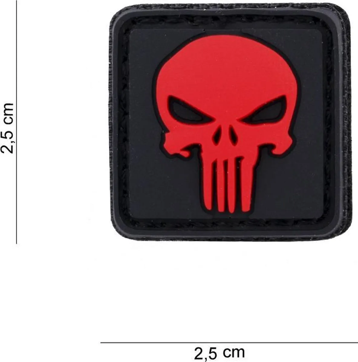 101 Inc Embleem 3D PVC Punisher