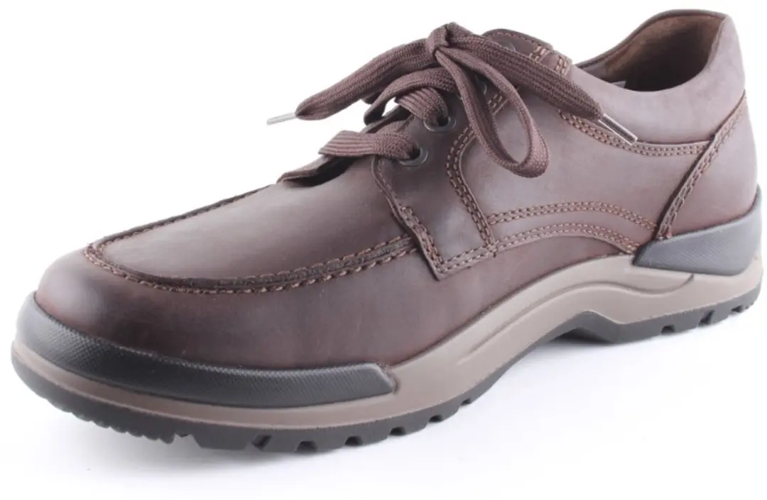 Mephisto - CHARLES GRIZZLY - Vrije tijdsschoenenHeren veterschoenHeren sneakersCasual - Kleur: Bruin - Maat: 47 - afbeelding 2 van 6