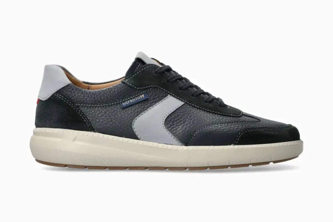 Mephisto Jenaro Sneakers - Heren - Blauw - Maat:41½ - afbeelding 2 van 6