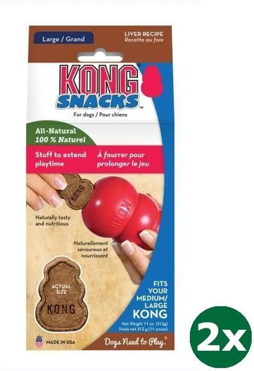 KONG 2xlarge Snacks Lever 200g