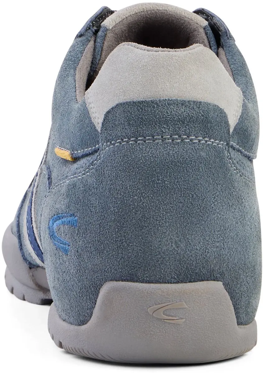 camel active Leren sneakers met klassieke vetersluiting