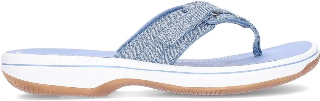 Clarks Dames Teenslipper Breeze Sea
