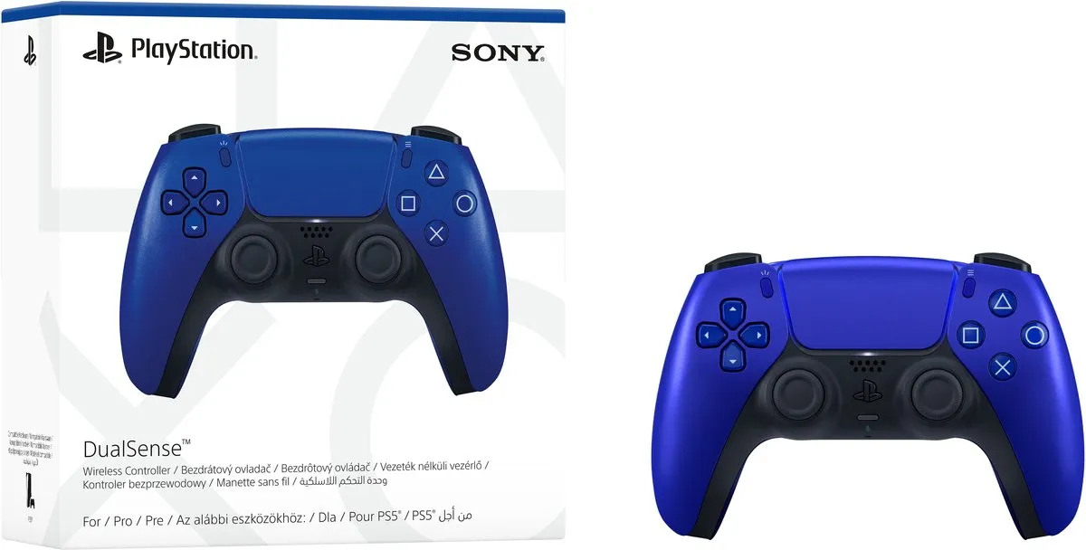 Sony PlayStation 5 DualSense Controller Cobalt Blue - afbeelding 6 van 6