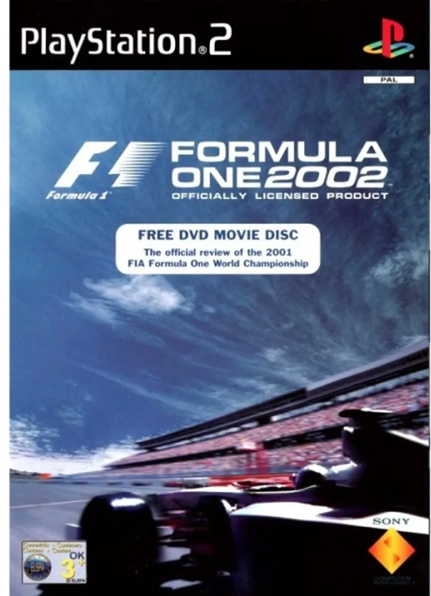 Sony PlayStation Formula 1 2002 + DVD Seizoen 2001