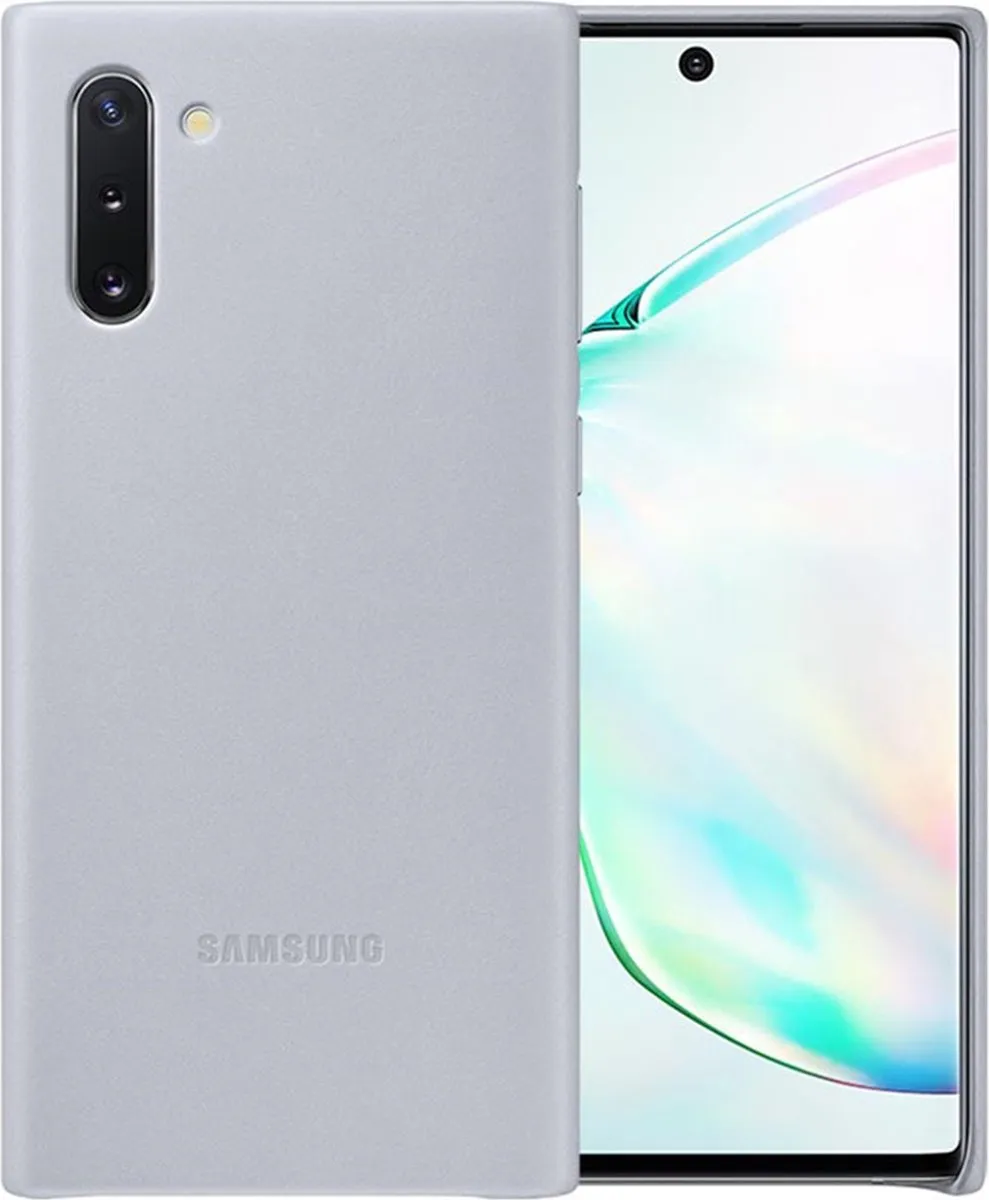 Samsung Leather Cover Galaxy Note 10 - Grijs