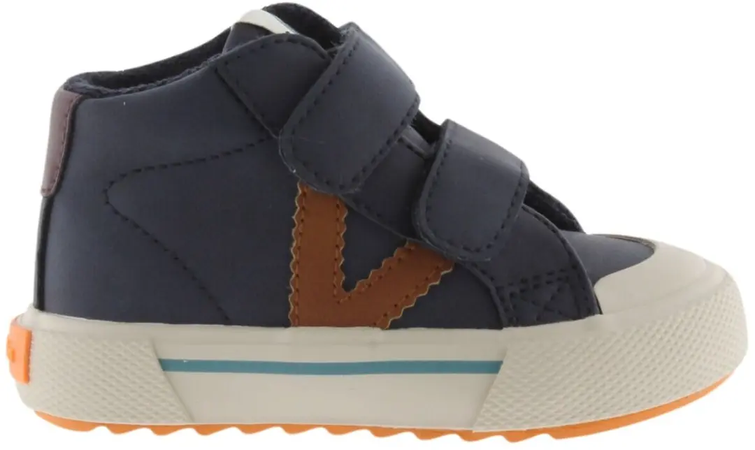 Baby jongens laarsjes Victoria Tribu Efecto Piel & Tiras