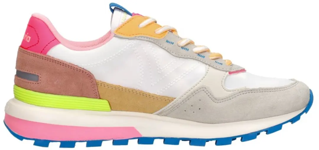 Victoria Luna Nylon & Serraje Veelkleurige Sneakers
