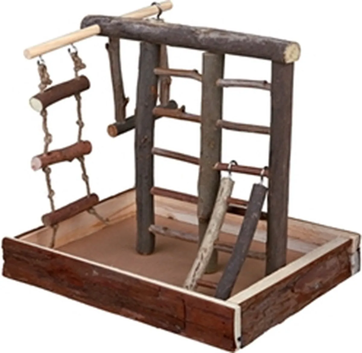 Trixie Vogelspeelplaats Natural Living M - 35x27x30cm - afbeelding 6 van 6