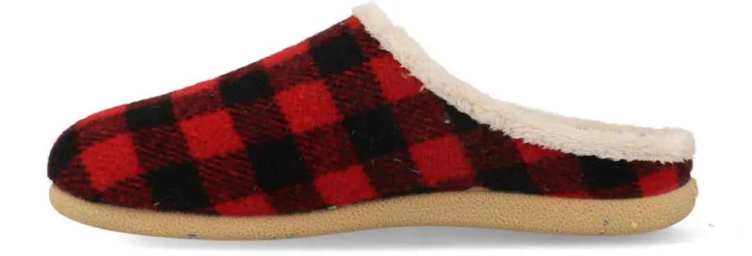 Hot Potatoes Sloffen - Maat 36 - Unisex - zwart/rood - afbeelding 5 van 6