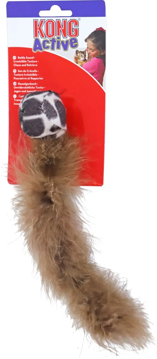 KONG Wild Tails Kattenspeelgoed Blauw - 23 cm