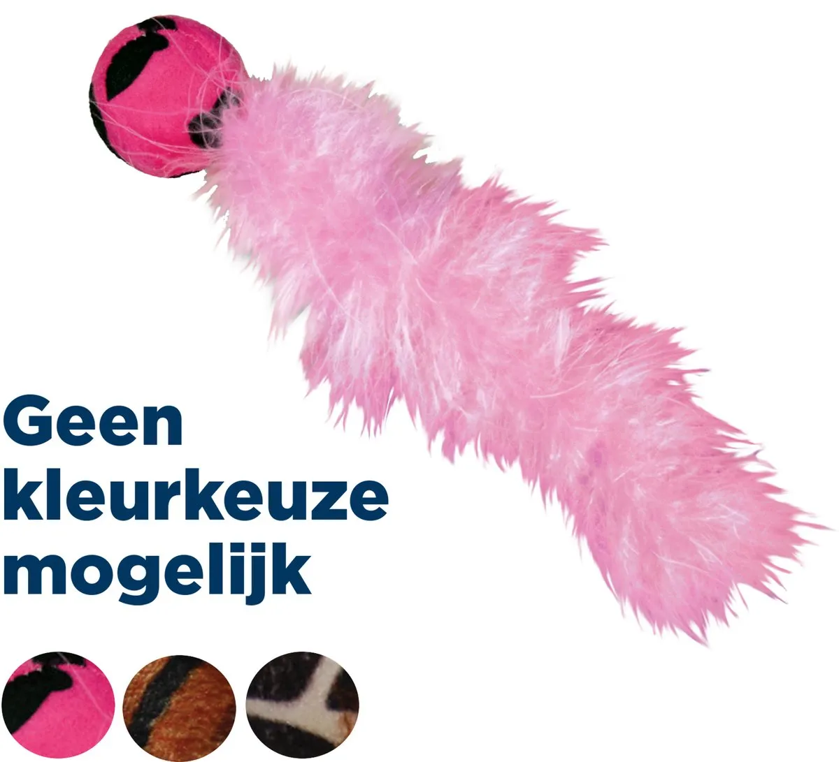 KONG Wild Tails Kattenspeelgoed Blauw - 23 cm