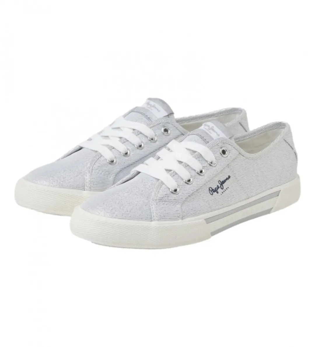 Pepe Jeans Brady Party Ballerina Schoenen Zilver 37 - afbeelding 5 van 6