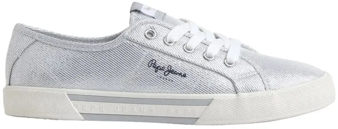 Pepe Jeans Brady Party Ballerina Schoenen Zilver 37 - afbeelding 2 van 6
