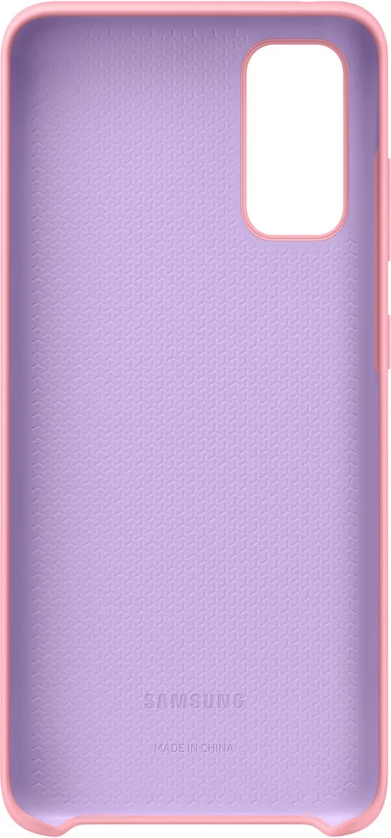 Samsung Silicone Cover Galaxy S20 - Roze