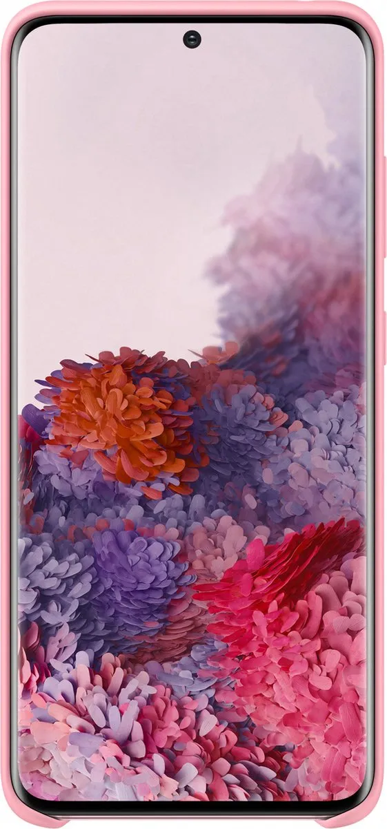 Samsung Silicone Cover Galaxy S20 - Roze