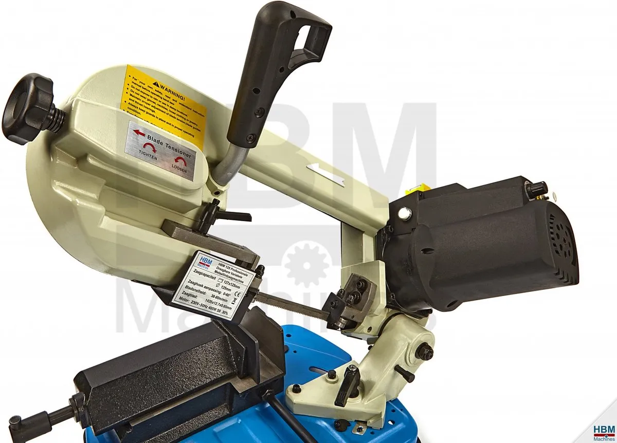 HBM 125 Variabele Metaallintzaagmachine 400W