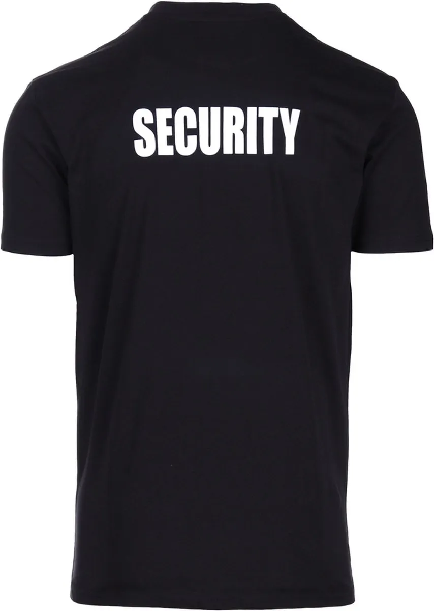 101 Inc T-Shirt Security XXXL - Zwart