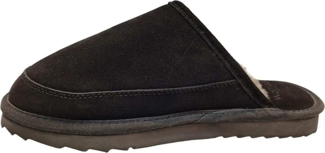 Warmbat Cowra Suede Heren Sloffen - Zwart - afbeelding 4 van 6