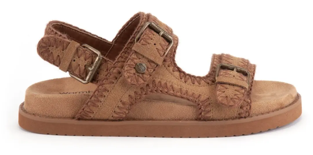 Warmbat Bolwara Suede Dames Sandalen