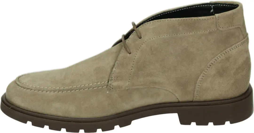 Berkelmans - 262008596 - Vrije tijd half-hoogHeren veterschoenHeren sneakers - Kleur: Taupe - Maat: 41 - afbeelding 6 van 6