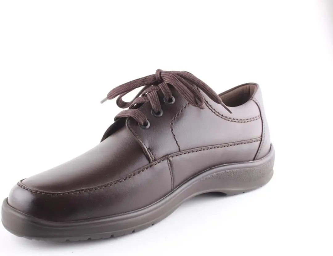 Mobils by Mephisto EZARD Heren Veterschoen - Donkerbruin - Maat 39 - afbeelding 2 van 5
