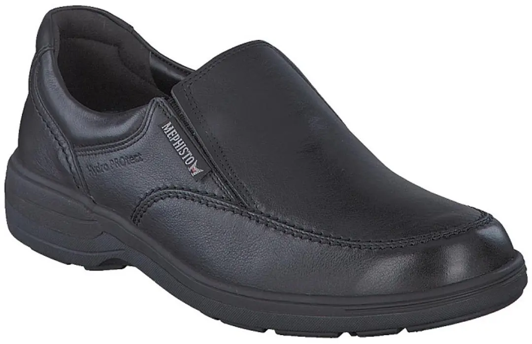 Mephisto DAVY Heren Instappers - Zwart - Maat 41 - afbeelding 2 van 6