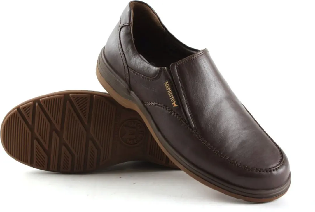 Heren Instappers & Mocassins Mephisto Davy Dark Brown Donkerbruin - Maat 44,5 - afbeelding 5 van 6