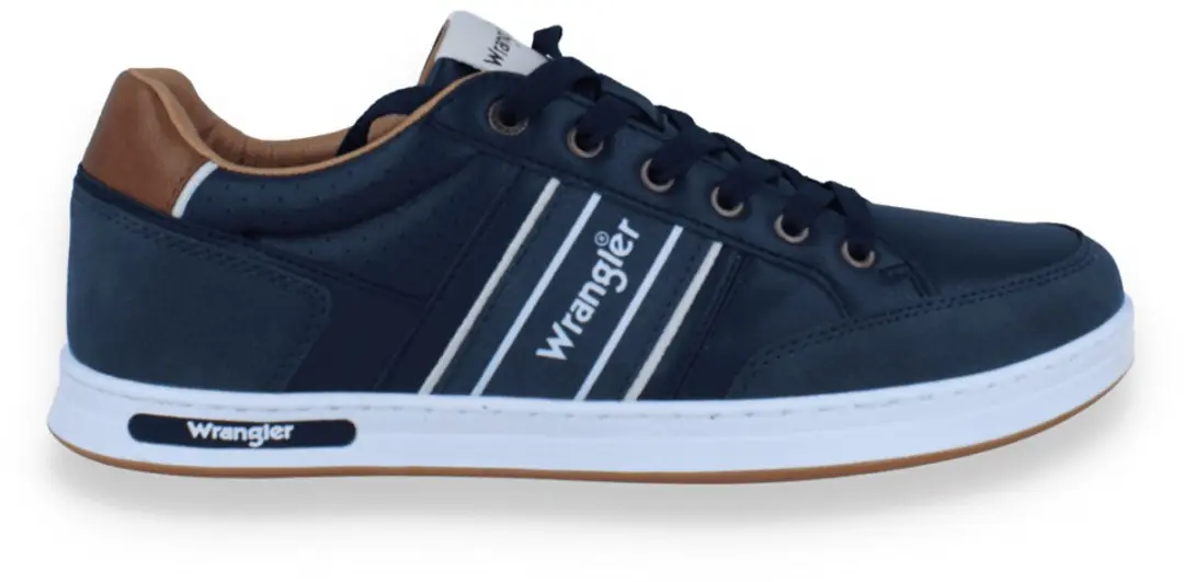 Wrangler Heren Sneaker Butch Men Low Dress Blues