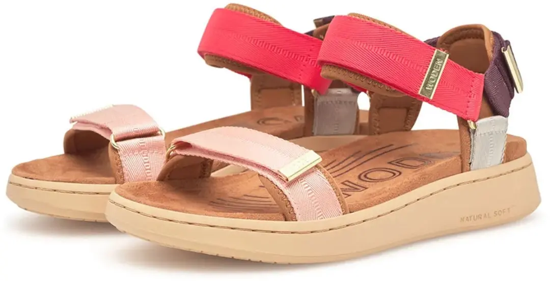 Woden Line Sandalen - Dames - Multi - Maat 39 - afbeelding 4 van 6