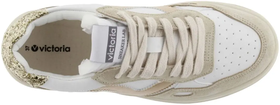 Sneakers Victoria Seul Serraje & Glitter - Streetwear - Vrouwen - afbeelding 3 van 6