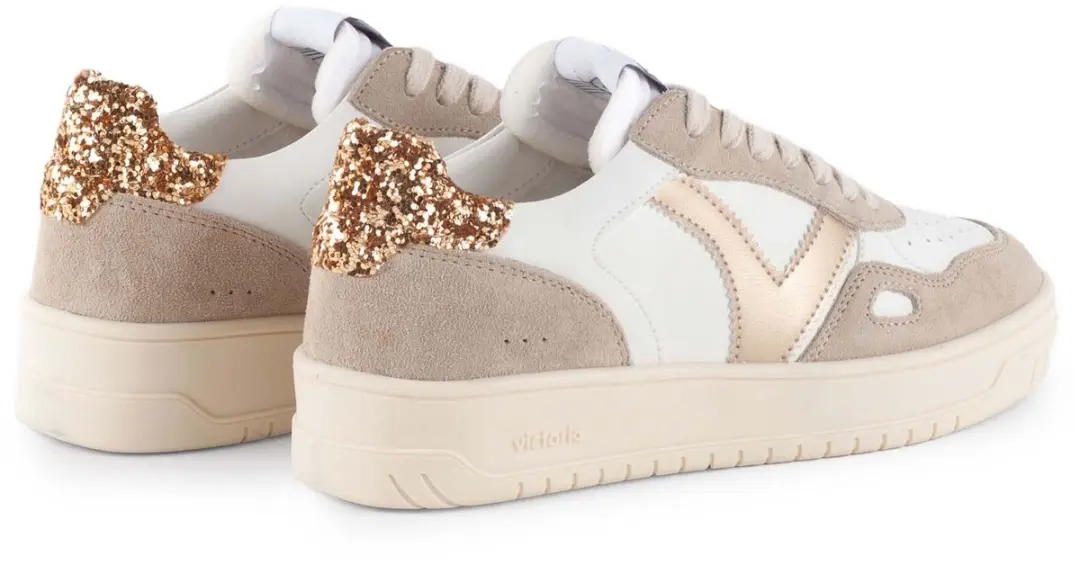 Sneakers Victoria Seul Serraje & Glitter - Streetwear - Vrouwen - afbeelding 2 van 6