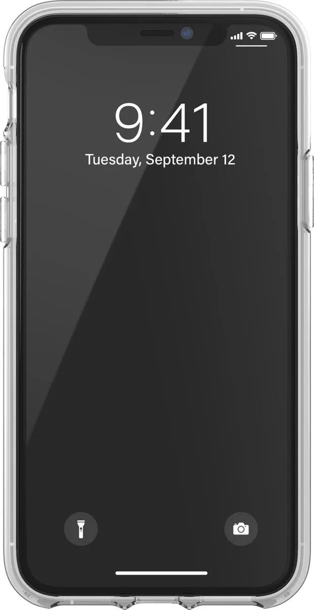 Adidas OR iPhone 11 Pro Hoesje - Transparant