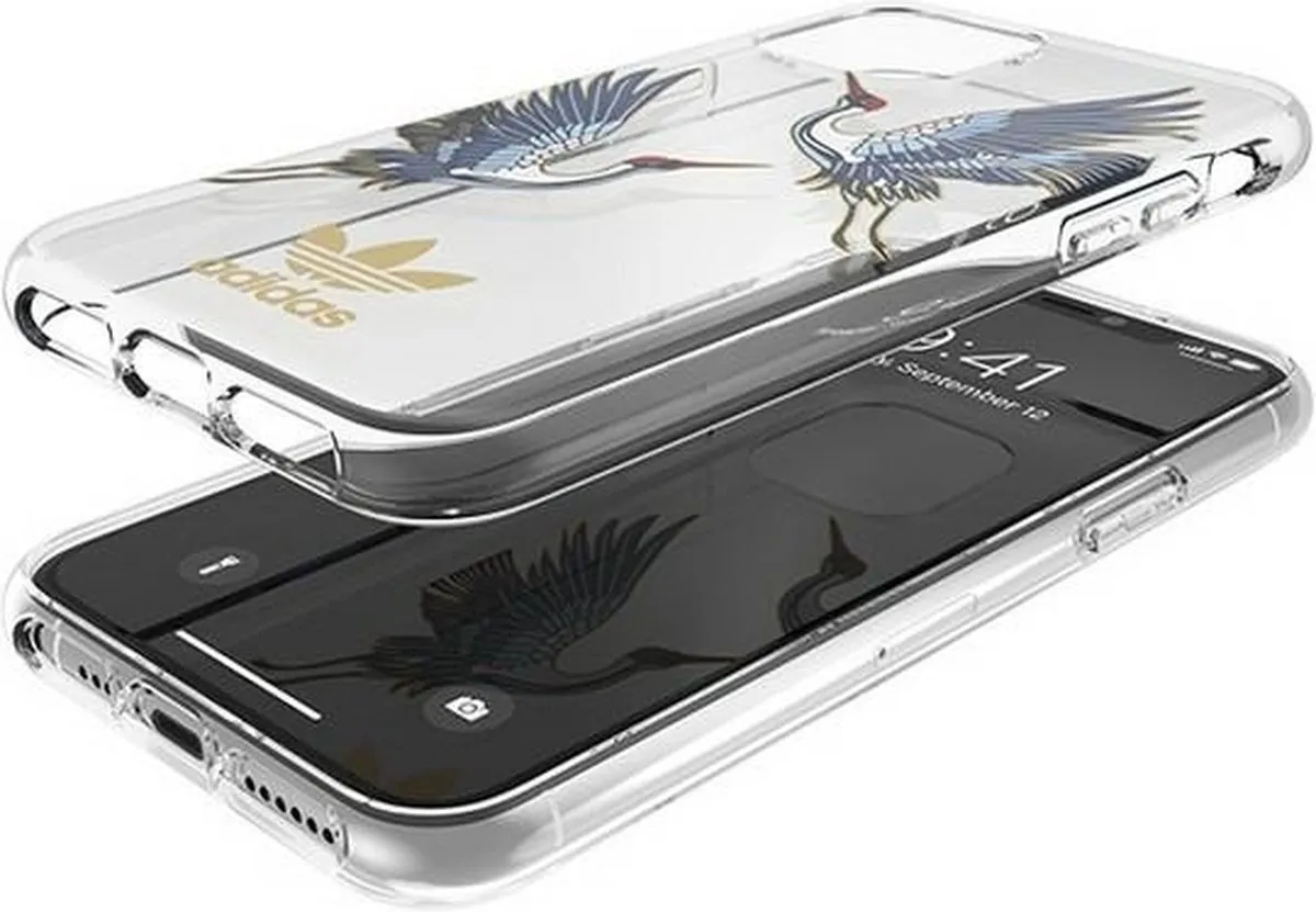 Adidas OR iPhone 11 Pro Hoesje - Transparant