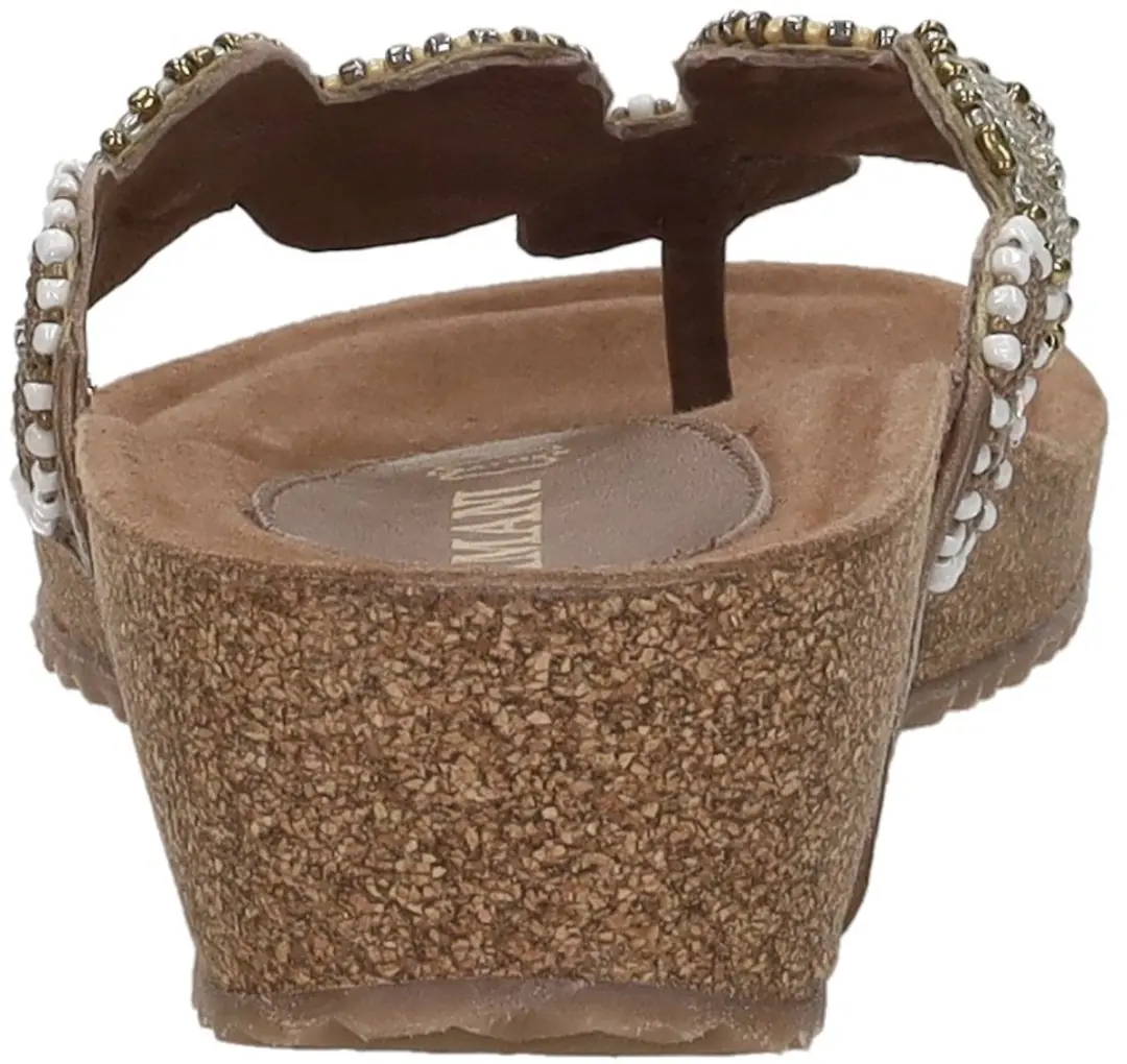 Lazamani Dames Slippers 75.455 Beige Maat 40 - afbeelding 5 van 6