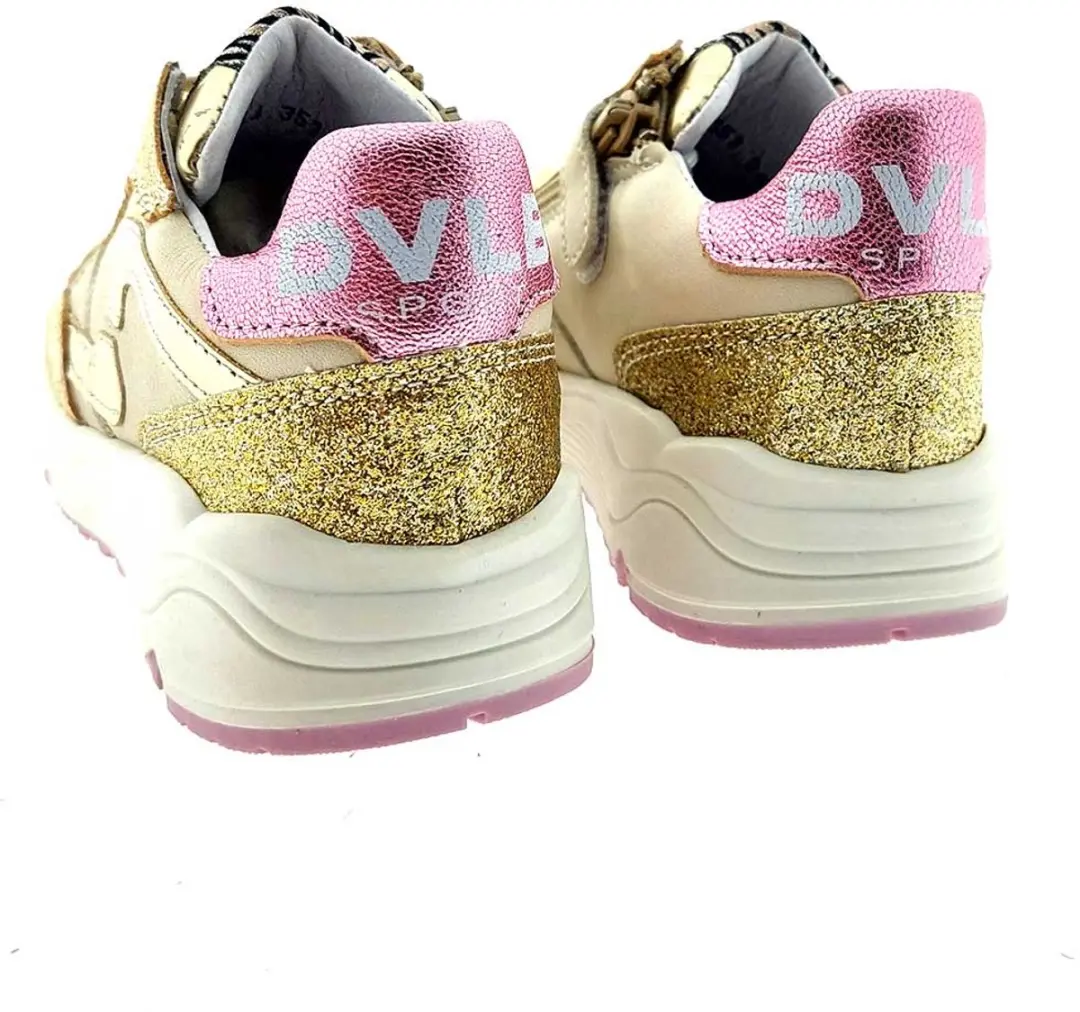 Develab 41044 Sneakers - 26 Goud - afbeelding 4 van 4