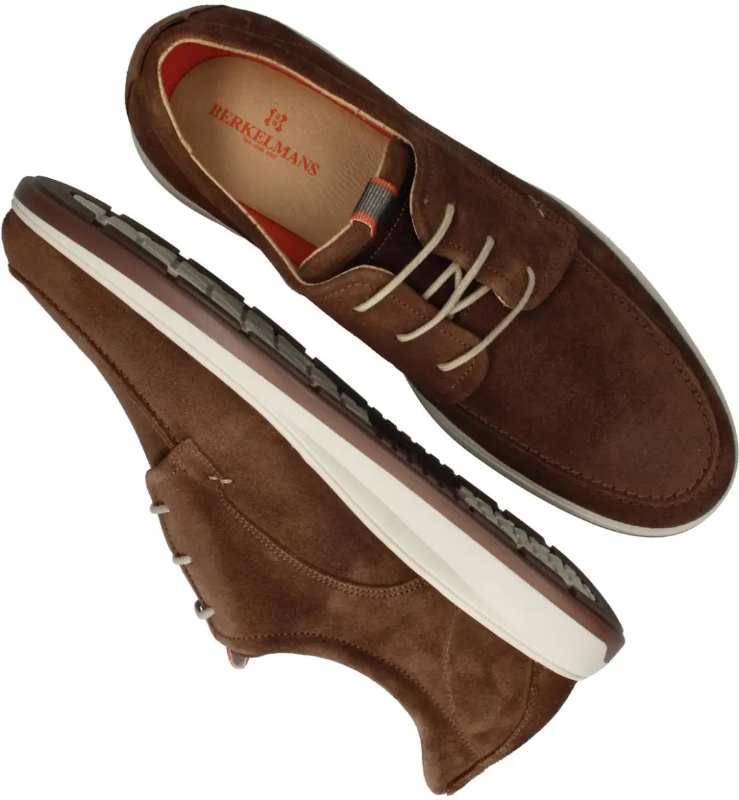 Berkelmans Lydden Veterschoenen - Heren - Cognac - Maat:42 - afbeelding 6 van 6
