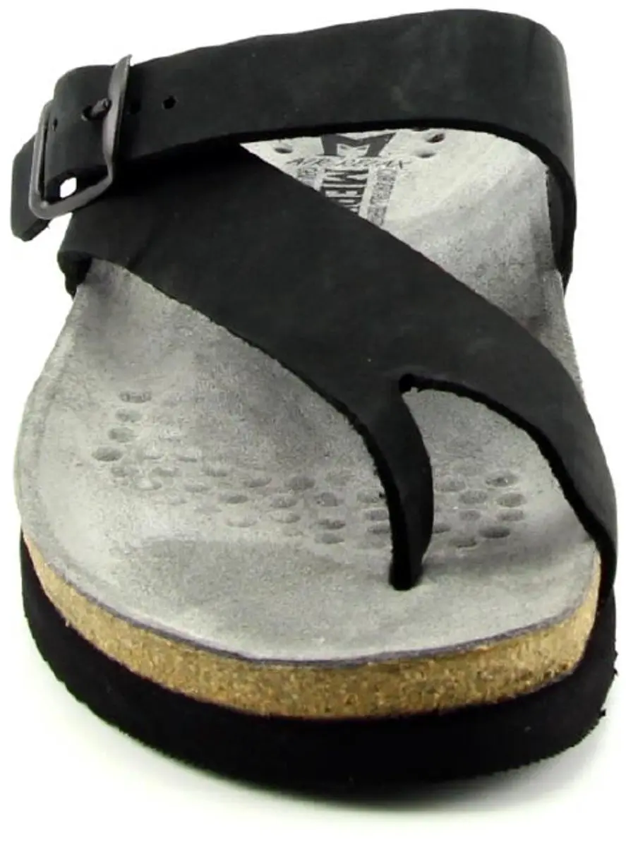 Mephisto - HELEN SANDALBUCK - Dames slippers - Kleur: Zwart - Maat: 41 - afbeelding 4 van 6