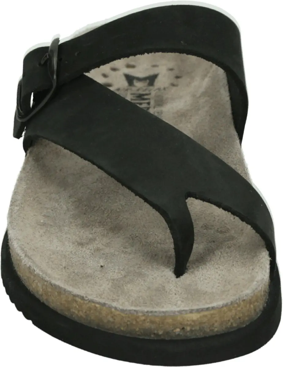 Mephisto - HELEN SANDALBUCK - Dames slippers - Kleur: Zwart - Maat: 41 - afbeelding 6 van 6