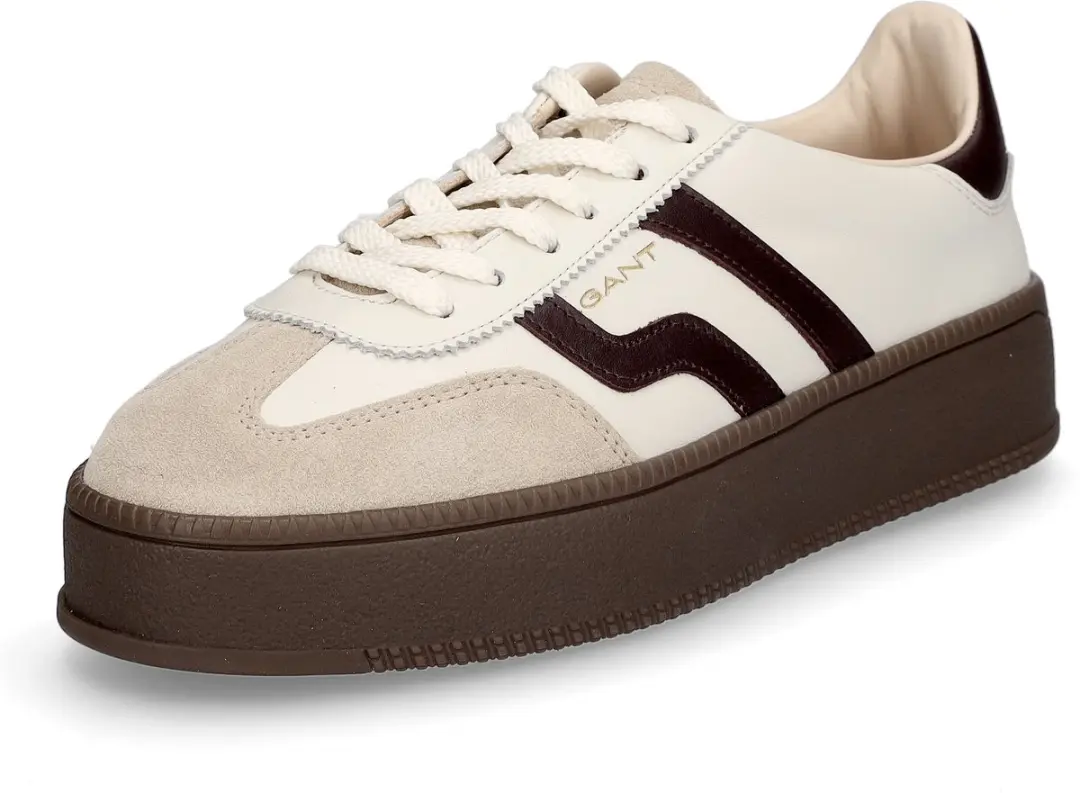 Gant damessneaker Cuzmani offwhite bordeaux