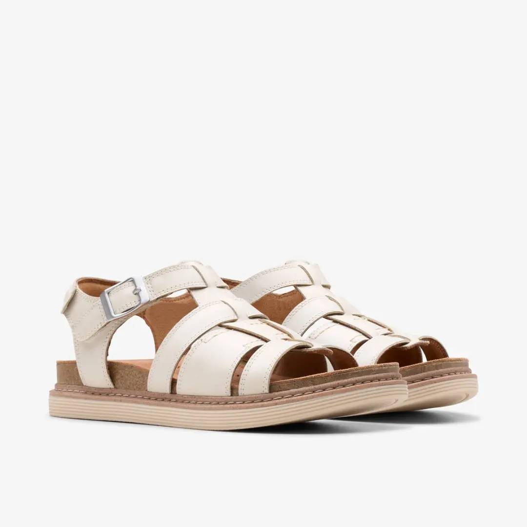 Clarks Arwell Sun 26181413 Offwhite maat 40