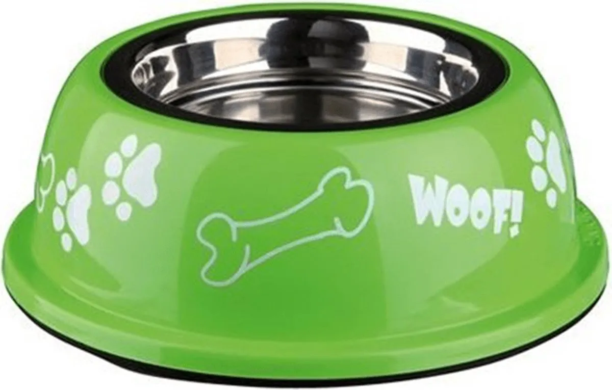 Trixie Water- & Voerbak Kunststof Groen - 16cm