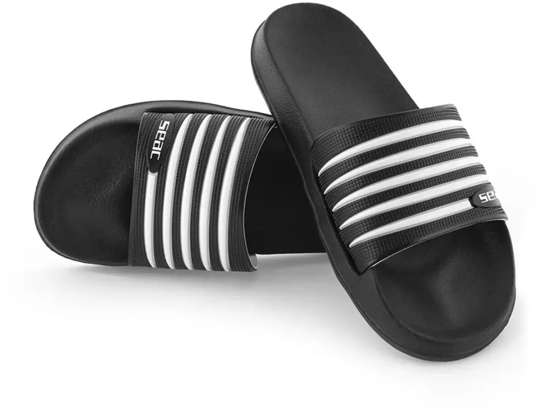 Seacsub Zebra Slippers Zwart EU 37 Man,Vrouw