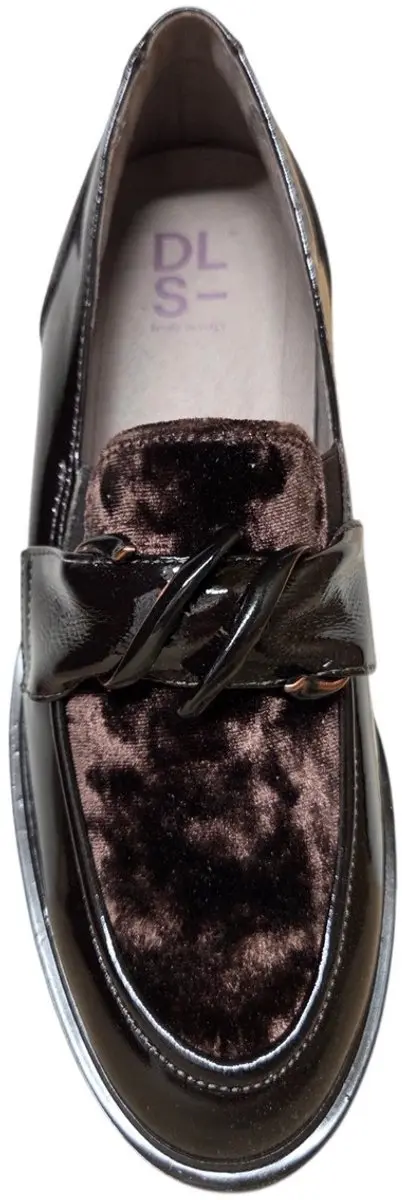 DL Sport 7181 222 04 Scillak TDM Loafers Bruin Lak Dames - Bruin - 39 - afbeelding 2 van 4