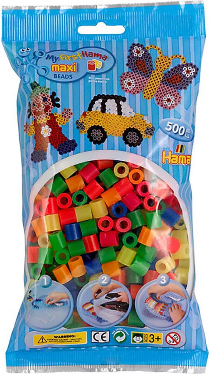 Hama Maxi Strijkparels 500 Stuks