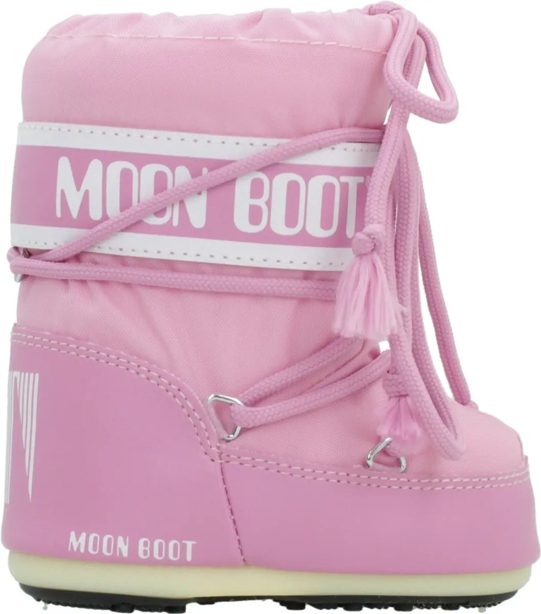 Moon Boot Icon Mini Nylon Laarzen Roze EU 19-22 Meisjes