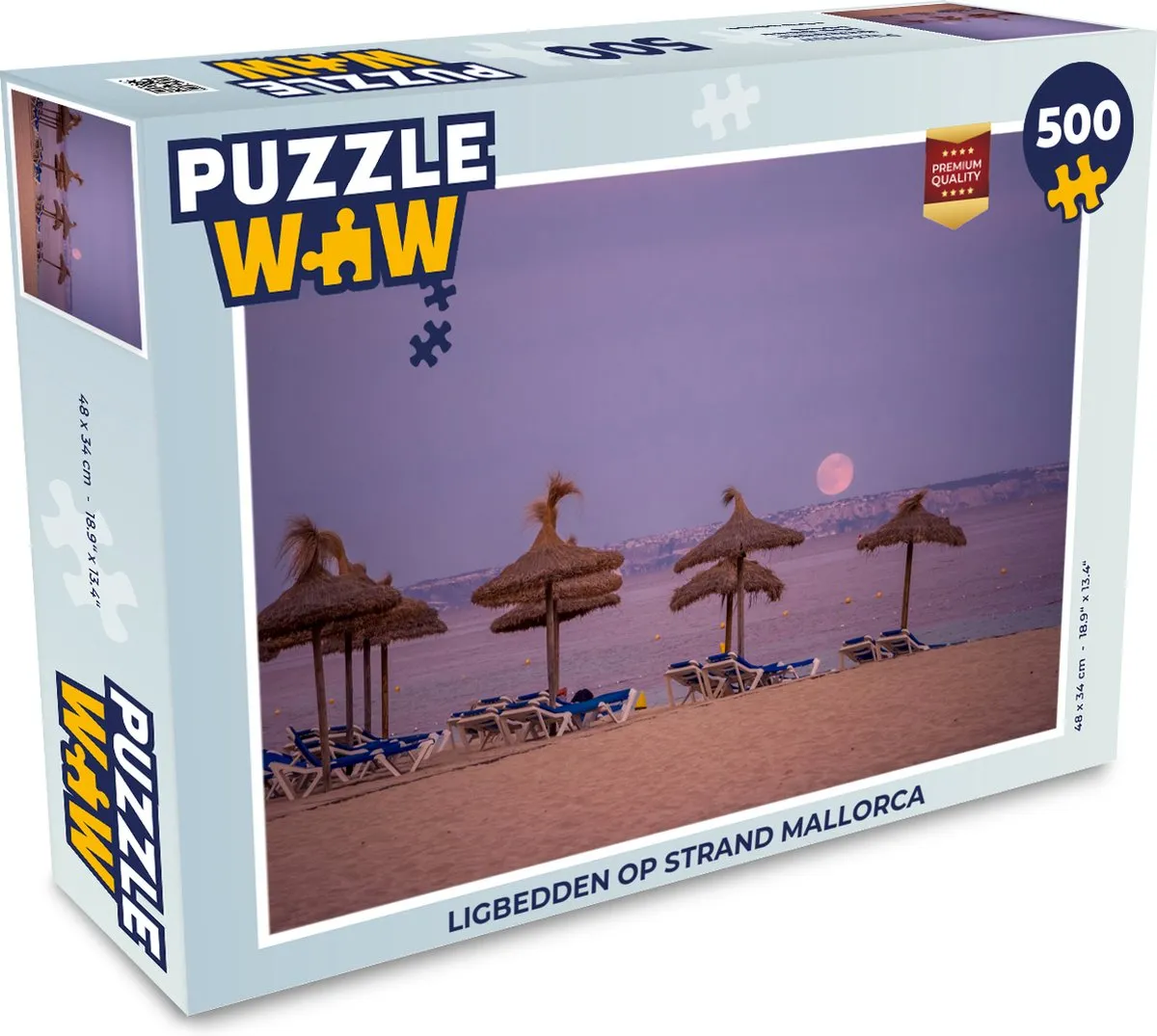 PuzzleWow Legpuzzel Mallorca 500 Stuks