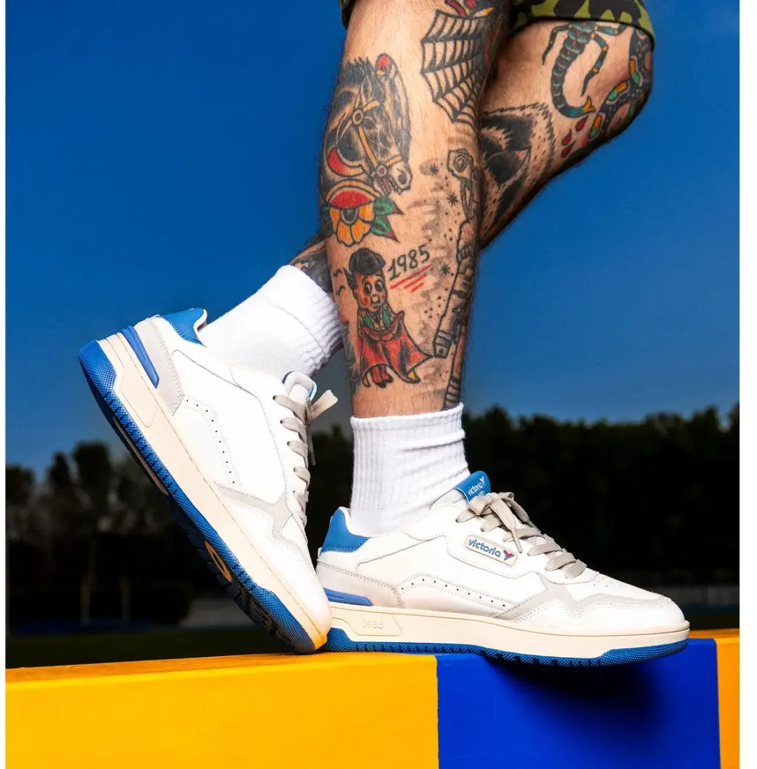 Victoria C80 Leren Sportschoenen - 44 - Azul - afbeelding 2 van 6